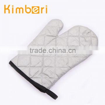 Essential Silver Color Cotton Kitchen Silicone Glove