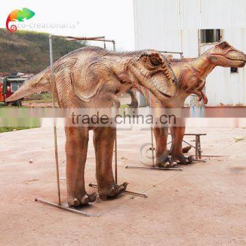 Realistic animatronics life size dinosaur puppet