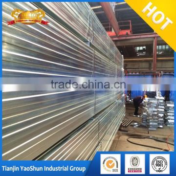 80*100mm Pre Galvanized Rectangular Steel Tubes mill