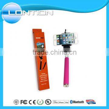 extendable selfie stick for cell phone from LONTION