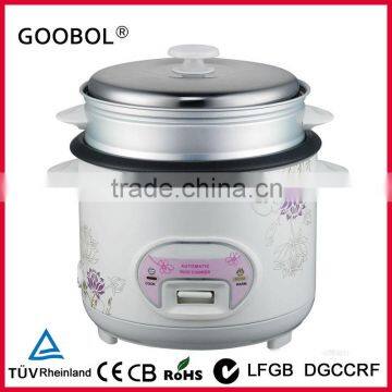 Cylinder Rice Cooker with classic design