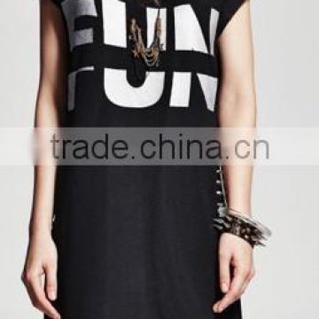 college wholesale casual fashion simple girls dress customed sport dress design 2014