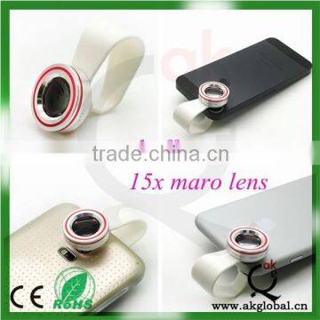 New High Quality Special Efficacy 15x Macro Lens Mobile Smartphone Lens photo-2