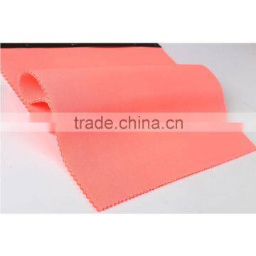New Orange Color 100 Polyester Fabric Roll Double Knit Scuba Fabric