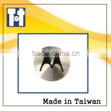 Promotional Car Aluminum Safety Orange Saffron Classical Brand Epoxy Sticker photo-6