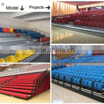 telescopic bleacher retractable stadium seats