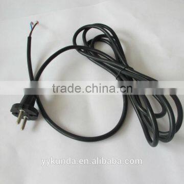 VDE Approved 3 Pin European H05VV-F ac Power Leads photo-6