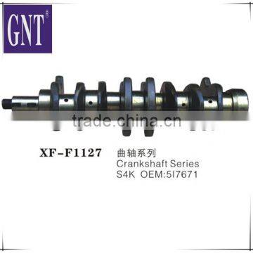 excavator engine Crankshaft for S4K