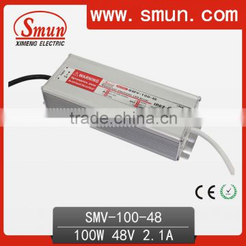 100W 48V LED Driver With IP67 Waterproof SMV-100-48