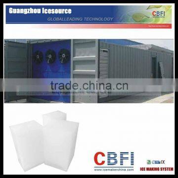 Large capacity Containerized Ice Block Machine for sale