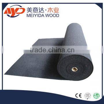cheap rubber underlayment used for laminate flooring/ tile