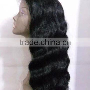 Human Hair Material and Brazilian Hair Human Hair Type full lace human hair wig 24 inches