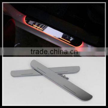 LED light Car Door Sill Scuff Plate for Mercedes B enz W204 W212 GLK sill plates