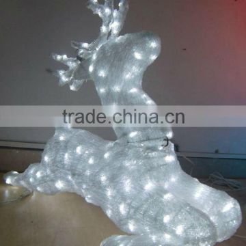 decorative deer outdoor lights