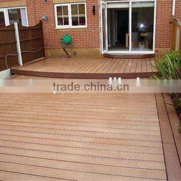 WPC decking floor driveway decking recycled plastic lumber flooring