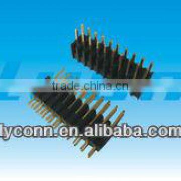 2.54mm pitch double row pin header