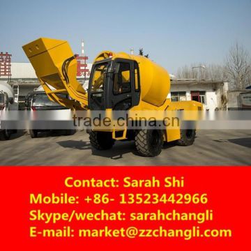 Cummins Diesel Engine 3m3 Self Loading Concrete Mixer Machine for Sale