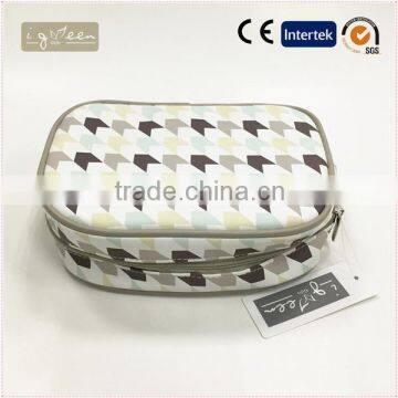 Popular Best Selling Washing Bag Waterproof Cosmetic Case Polyurethane Toilet Bag Cosmetic Bag photo-3
