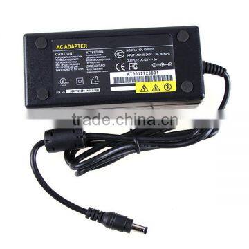 4CH DC 12V 5A CCTV Power Supply for Camera 4 Port DC+Pigtail Coat DC Adapter photo-4