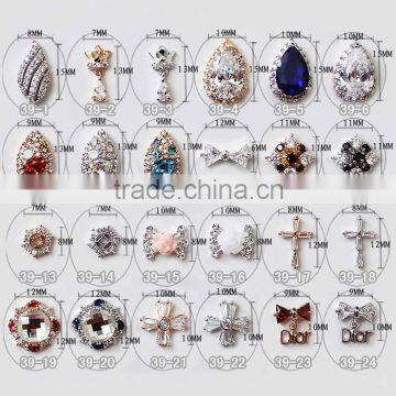 2016 wholesale super shiny nail art piercing