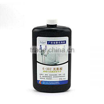 Manufacturer Sources Organic Acid Kafuter K-302 Arylic Glue