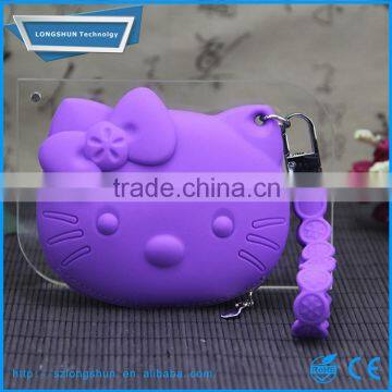 High quality hello kitty silicone coin pouch/purse/wallet                        
                                                Quality Choice