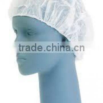 Free samples white surgical nonwoven clip cap