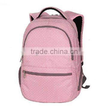 girls nylon leisure dot backpack