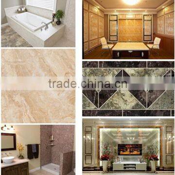 Lobby PVC Flooring Marble Design