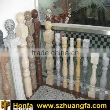 Outdoor Granite railing pillar