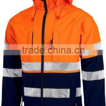 Mens Safety Softshell jacket workwear