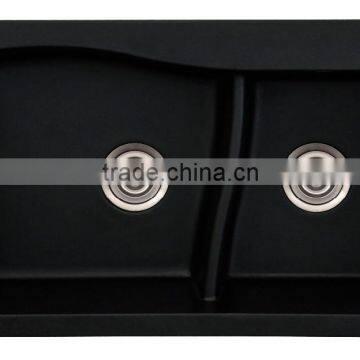 artificial stone undermount corner kitchen sink ,acylic solid surface kitchen sink,Composite stone quartz kitchen sink