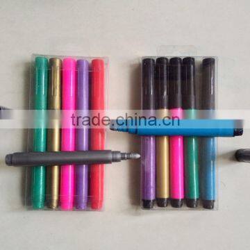 hot selling water metallic marker pen for glass cup