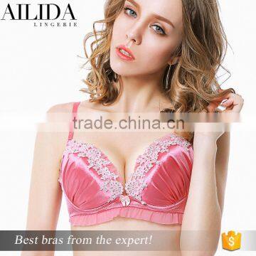 Sexy Hot Girls TOP Grade Breathable Sexy Ladies Plus Size Underwear Set