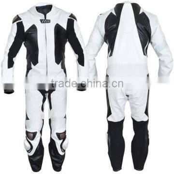 BIKER RACING MOTORBIKE LEATHER SUIT - CE APPROVED FULL PROTECTION