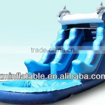 Inflatable water slide