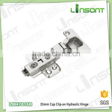 China supplier soft close clip on hinge for ladder furniture hardware cabinet hinge