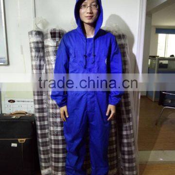 Coverall Style and OEM Service Supply Type working coverall/Male Gender and Cotton Material industrial safety coveralls