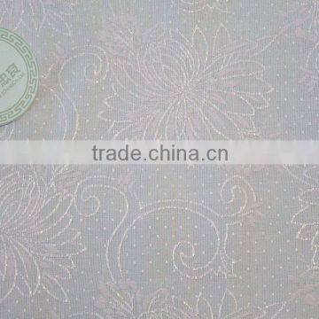 New Update of Fashion Jacquard Fabrics for 2016 Shiny Jacquard Flower Stretch Fabric for Women's Suit, Blouse,dresses, Etc. photo-2