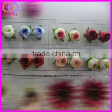 Sale 30MM artificial flower head silk flower head for mini Rose and hair accessories