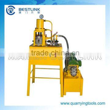 China best selling hydraulic drill rod end forging machine