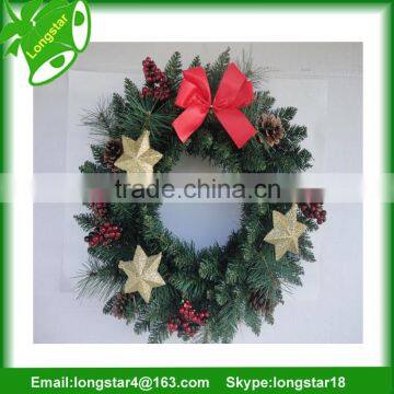 2016 Hot Sale PVC Artificial Christmas Wreath photo-5