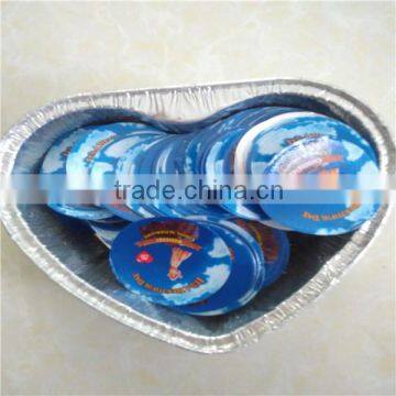 PP/PET/PS/PET yogurt cup lid