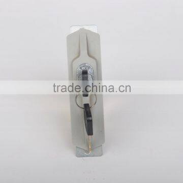 Plastic housing lock for sliding door