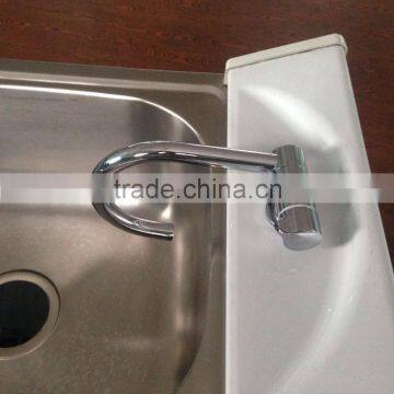 Unique Full Copper Folding Kitchen Faucet Tap GR-S012 photo-6