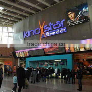 Attractive EL signs for airport