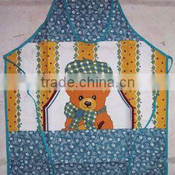 new customized lovely printed fabric apron in home&garden