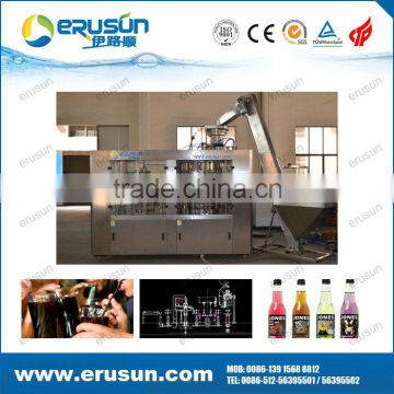 Automatic glass bottle juice filling machine with cheap price