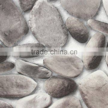 China Factory Produce Modern Horse Decoration 3d Stone Wallpaper photo-2