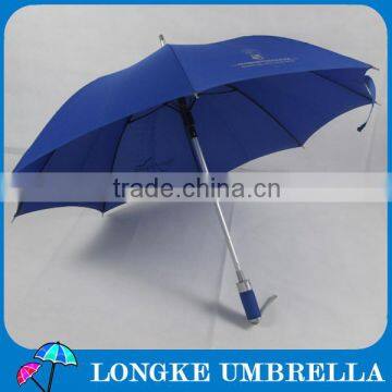 24"Automatic open Straight Umbrella Promotional umbrella with rubber handle